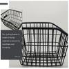 1 Set of Convenient Bike Basket Metal Rear Basket Professional Bike Vegetable Cycling Accessory view 2