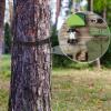 BESPORTBLE Tree Stand Hooks for Hunting Metal Hooks Webbing Straps Tree Strap Gear Hanger Outdoor Hunting Supplies view 2