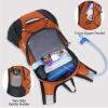 Lightweight Hydration Backpack, Running Backpack with 2L Water Bladder, Hydro Water Daypack for Cycling Hiking Rave for Men Women view 4