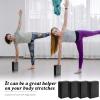 10 Pcs Foam EVA Yoga Blocks Lightweight Non Slip Supportive Yoga Bricks for Pilates Stretching and Meditation, Women Men Yogi Beginners(120g,Black) view 4