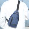 Sling Crossbody Backpack, Water Resistant Shoulder Bag for Men Women, Lightweight Chest Bag for Hiking Biking Travel (blue) view 2