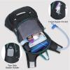 Lightweight Hydration Backpack, Running Backpack with 2L Water Bladder, Hydro Water Daypack for Cycling Hiking Rave for Men Women view 4