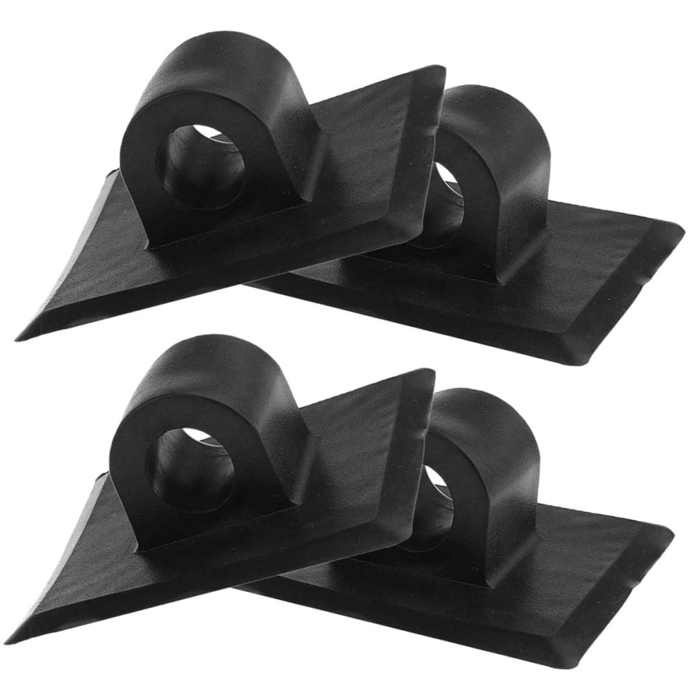 4pcs Motor Bracket Square Buckle Motor Buckle Engine Motor Clip Kayak Mount Kayak Stabilizers Kayak Engine Bracket Canoe Stabilizers Mounting Bracket Mount Stand Major Supplies PVC