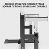 Squat Barbell Free Bench Press Stands Home Gym Pull Up Bar Adjustable Squat Rack Barbell Stand Bodybuilding Gym Weightlifting Heavy Support Weight Bracket for Home Gym Training Work Out Load 300Kg for view 3
