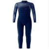 CHICTRY Ice Skating Jumpsuit Rhinestone Mock Neck Competition Figure Skating Dance Costume for Girls Navy Blue 14 Years view 1