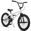 cubsala Freestyle BMX Bike, 20 Inch Kids Bicycle for 7-13 Years Old Kids and Beginner Level Rider, White view 1