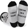 Veachog Grandpa Socks Motorcycle, Best Gifts for Grandpa Gift from Grandkids - Best Grandpa Ever Gifts, Funny Socks for Grandfather Birthday Gift from Grandchildren view 1