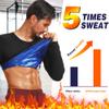 DYUAI Sauna Shirt for Men Sweat Sauna Suits T-shirt Heat Trapping Compression Vest Long Sleeve Body Shaper Workout(WBH6006-01-M) view 2