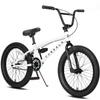 cubsala Freestyle BMX Bike, 20 Inch Kids Bicycle for 7-13 Years Old Kids and Beginner Level Rider, White view 1