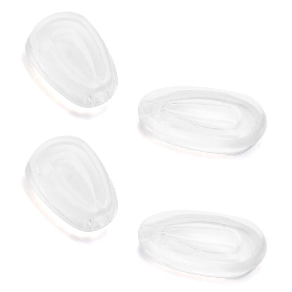 ToughAsNails 2 Pairs Clear Replacement Nose Pads for Oakley Titanium Crosshair Sunglasses