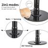 PRIORMAN Permanent Pole Dance Kit, 45mm Pro Heavy-Duty 200KG Capacity Steel Dancing Pole, with Ceiling Mount Fixed Plate Enhanced Safety, Height Adjustable 7.38-8.85ft for Home/Studio (Black) view 3