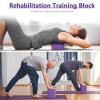 20 Pcs Yoga Blocks Bulk Eva Foam Exercise Brick Purple Non Slip Gymnastic Soft High Density Dance for Girls Women Toning Meditation Stretching Yoga Pilates Accessories view 4