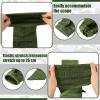Treela 18 Pieces 54 Inch Silicone Gun Socks Anti Rust Thick Gun Sleeve Waterproof Fabric Knit Rifles Case with Drawstring Closure Storage Bulk Pack for Tactical Accessories(Green, Gray, Black) view 4