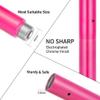 PRIORMAN Permanent Pole Dance Kit, 45mm Pro Heavy-Duty 200KG Capacity Steel Dancing Pole, with Ceiling Mount Fixed Plate Enhanced Safety, Height Adjustable 7.38-8.85ft for Home/Studio (Pink) view 2