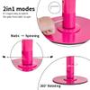 PRIORMAN Permanent Pole Dance Kit, 45mm Pro Heavy-Duty 200KG Capacity Steel Dancing Pole, with Ceiling Mount Fixed Plate Enhanced Safety, Height Adjustable 7.38-8.85ft for Home/Studio (Pink) view 3
