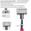 PRIORMAN Permanent Pole Dance Kit, 45mm Pro Heavy-Duty 200KG Capacity Steel Dancing Pole, with Ceiling Mount Fixed Plate Enhanced Safety, Height Adjustable 7.38-8.85ft for Home/Studio (Pink) view 4