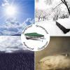 11-13ft Trailerable Boat Cover, 210d Marine Grade Oxford Cloth Heavy Duty Boat Cover,with Storage Bag, for Outdoor Protection in Winterfor Large Ships,Green,11~13ft view 4