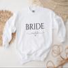 Personalized Gift for Bride, Bridal Party Gift, Custom Sweatshirt, Bridesmaid Shirt, Bridesmaid proposal, Custom Sweater, Bridal Shower Gift (M, Light Blue) view 3