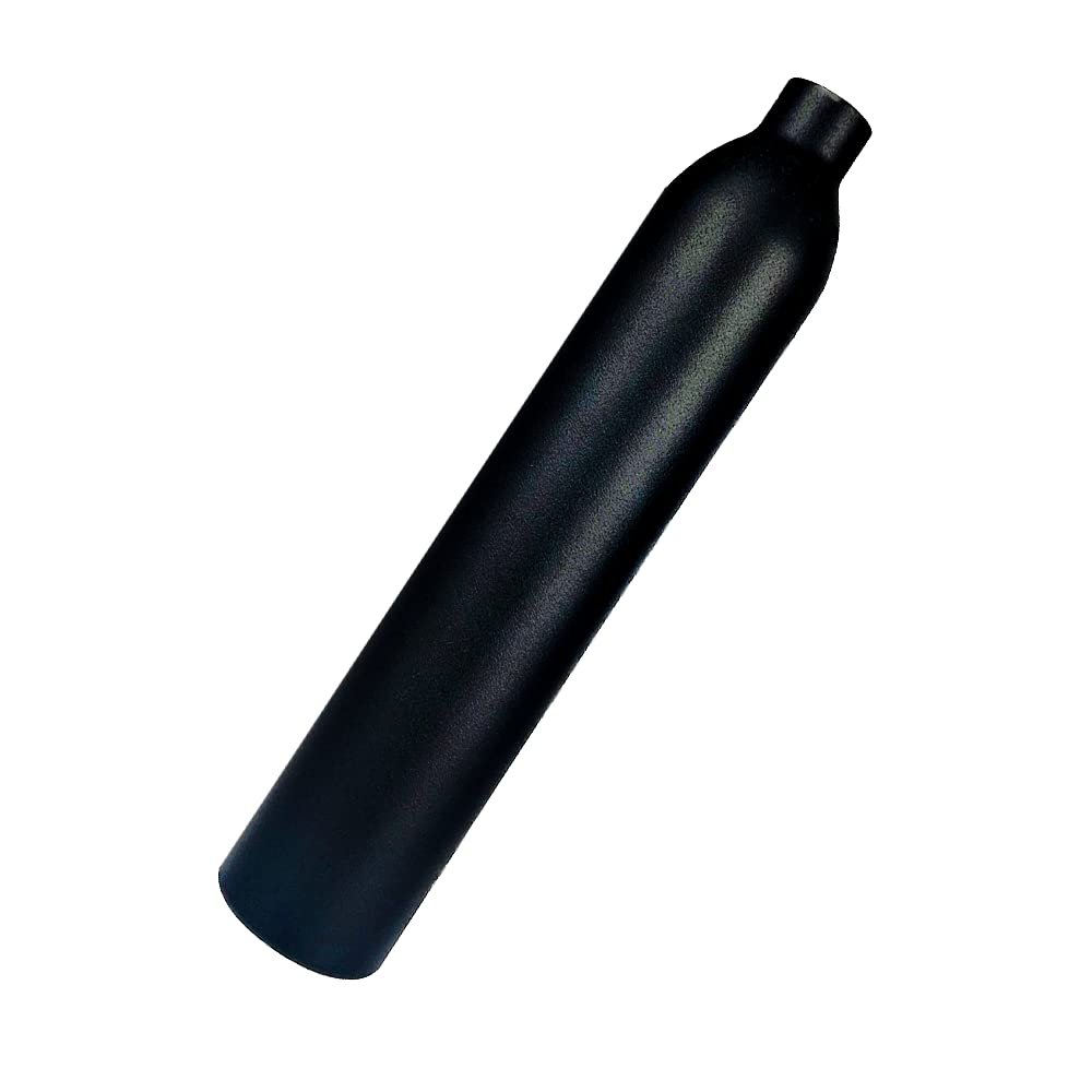 HuanQiuSensmart 4500psi PCP air Tank, Aluminum Compressed air Paintball Bottle, refillable high-Pressure Paintball Tank, with Thread M18*1.5 for Scuba Diving, etc. (Empty Tank/0.5L)