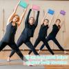 Honoson 20 Pcs Yoga Blocks Bulk 9''x6''x3'' High Density EVA Foam Blocks for Exercise Pilates Meditation, Lightweight Non-slip Surface, Improve Strength Balance Flexibility(Multicolor) view 4