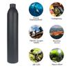 HuanQiuSensmart 4500psi PCP air Tank, Aluminum Compressed air Paintball Bottle, refillable high-Pressure Paintball Tank, with Thread M18*1.5 for Scuba Diving, etc. (Empty Tank/0.45L) view 2