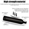 HuanQiuSensmart 4500psi PCP air Tank, Aluminum Compressed air Paintball Bottle, refillable high-Pressure Paintball Tank, with Thread M18*1.5 for Scuba Diving, etc. (Empty Tank/0.45L) view 4