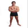 Cottonique Hypoallergenic Rib Elasticized Boxer Brief with Fly for Men with Skin Allergies and Sensitive Skin view 1
