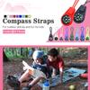 LongS Mini Kids Compass Keychain Kit, Paracord Hiking Survival Compasses, Scout Compass view 2