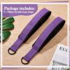2 Pcs Pilates Double Loop Straps for Reformer Pilates Straps Pilates Equipment Yoga Straps Exercise Straps for Home Gym Workout view 3