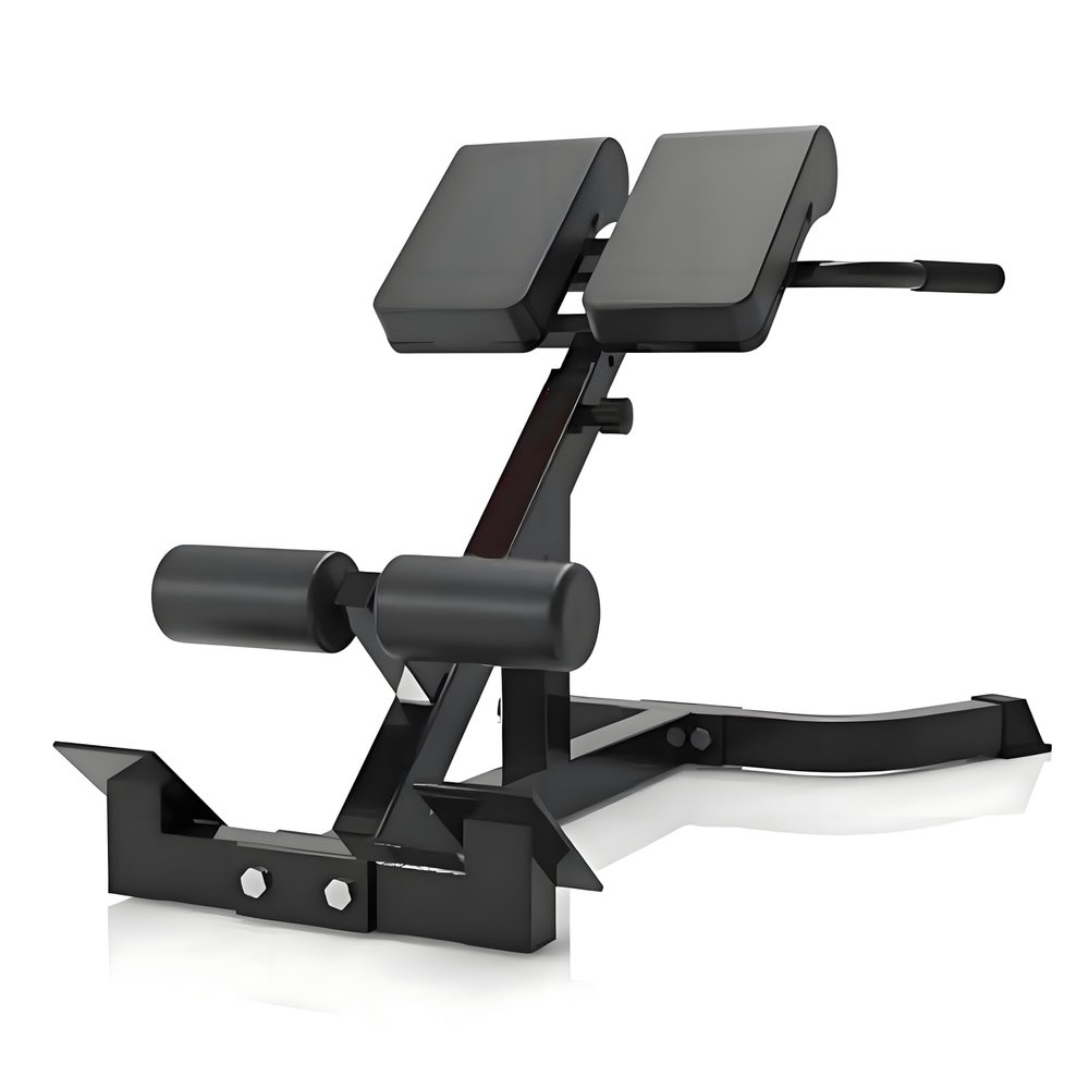 ComMax Roman Chair Back Hyperextension Bench Adjustable Back Exercise Machine Home Gym Workout Equipment for Abs and Glute