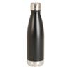 Dicksons Men Of God Make A Difference Black 17 ounce Stainless Steel Screw Top Lid Sports Water Bottle view 2