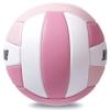 RUN2PEAK Soft Pink Volleyball Ball Gifts for Teen Girls Kids Youth Team Beginners Durable Volleyballs for Outdoor Indoor Beach Pool Water Play Official Size 5 Training Practice Volley Ball view 3