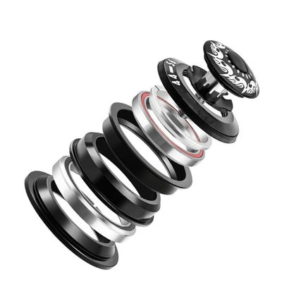BOXKAT 44mm-56MM Bike Headset Front Fork, Aluminium Alloy Bearing Headset Set Mountain Bike Road Headset