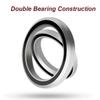 BOXKAT Headsets Set 44-56mm Mountain Bike Aluminum Alloy Bearing Headset Dazzling Color Head Bowl Road Bike (Color : Dazzle, Size : 34-34mm) view 4