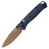 Benchmade - Bugout Outdoor EDC Folding Knife, Slim, Lightweight, Plain Edge, Drop-Point Blade, CPM-S30V Stainless Steel (58-60HRC), Grivory Handle (535FE-05) view 1