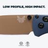 Benchmade - Bugout Outdoor EDC Folding Knife, Slim, Lightweight, Plain Edge, Drop-Point Blade, CPM-S30V Stainless Steel (58-60HRC), Grivory Handle (535FE-05) view 3