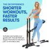 The DB Method Squat Machine, Glute-Focused Deep Squat Machine for Women, Low-Impact Workout Equipment for Home Gym, Total-Body Fitness Trainer, Compact & Foldable, Easy Setup, 275 lb Capacity view 2
