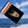 Rico Industries NHL Hockey Anaheim Ducks Stripes Utility Flag - Double Sided - Great for Boat/Golf Cart/Home ect., 12" x 17" view 4