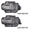 Streamlight 69438 TLR-8 X G sub 500-Lumen Rail-Mounted Tactical Weapon Light with Integrated Green Aiming Laser Exclusively for 1913 Short Models Only, Black view 3