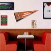 College Flags & Banners Co. Texas Longhorns Bevo Mascot Pennant Flag and Wall Tack Mount Pads view 3
