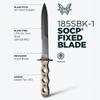 Benchmade - SOCP 185 Tactical Knife with Desert Tan G10 Handle (185SBK-1) view 2