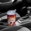 NCAA Rico Industries Virginia Tech Hokies Metallic Tye Dye 24oz Acrylic Tumbler with Hinged Lid view 4