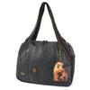 CHALA Bowling Bag - Two Bears - Black view 1