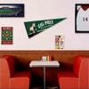 College Flags & Banners Co. Cal Poly Mustangs Pennant Flag and Wall Tack Mount Pads view 3