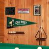 College Flags & Banners Co. Cal Poly Mustangs Pennant Flag and Wall Tack Mount Pads view 4