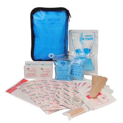 Galaxy 131 Pcs First Aid Kits for Survival Emergency Trauma Military Tactical Medical Hunting Camping Hiking Fishing IFAK EMT Bag (131 Pcs Blue First Aid Kits)