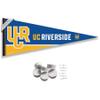 College Flags & Banners Co. California Riverside Highlanders Pennant Flag and Wall Tack Mount Pads view 1