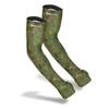 FARMER'S DEFENSE Gardening Arm Sleeves|UV Cooling Protective Sleeve Women & Men|Anti-Scratch Cover Sun UPF Outdoor Protection - Green Brush Camo L/XL view 1