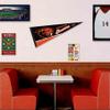 College Flags & Banners Co. Oregon State Beavers Beaver Logo Pennant Flag and Wall Tack Mount Pads view 3