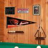 College Flags & Banners Co. Oregon State Beavers Beaver Logo Pennant Flag and Wall Tack Mount Pads view 4